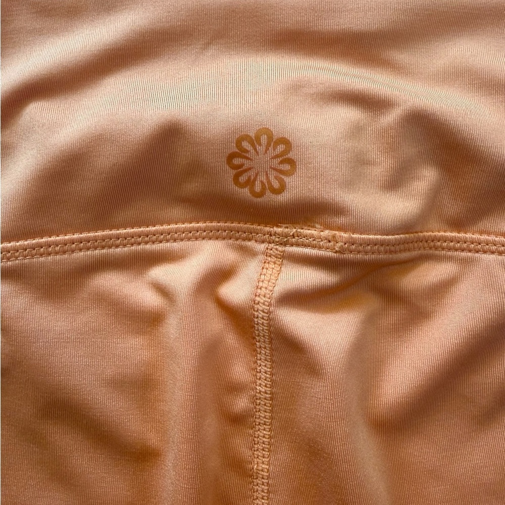 Women’s Pro Player Orange leggings EUC Size large - Picture 6 of 7